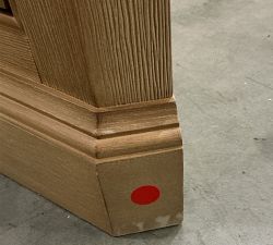 Open Box: Aubrey Modular Media End Cap Corner Base (28.5"W x 36"H) - Seadrift