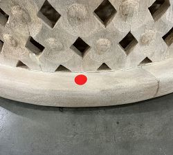 Open Box: Bodega Round Coffee Table (34") - Sandwash