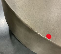 Open Box: Byron Round Coffee Table (39") - Mason Gray