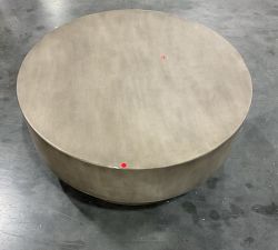 Open Box: Byron Round Coffee Table (39") - Mason Gray