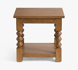 Open Box: Chris Loves Julia Stacked Ball Side Table (22") - Kindle Brown
