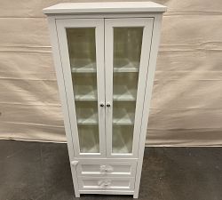 Open Box: Classic Storage Bath Cabinet (23") - Bright White