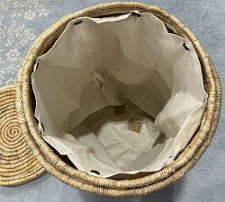 Open Box: Coil Single Hamper - Natural