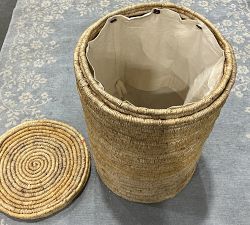 Open Box: Coil Single Hamper - Natural