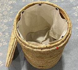 Open Box: Coil Single Hamper - Natural