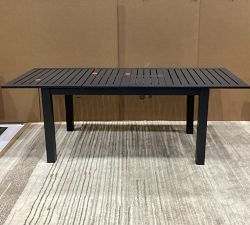 Open Box: Indio Metal Extendable Outdoor Dining Table (60"-86") - Slate