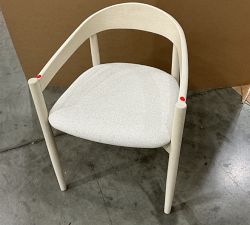 Open Box: Laguna Dining Chair - Performance Boucle Oatmeal, Sand Dune