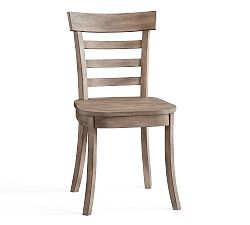 Open Box: Liam Dining Chair - Weathered Gray