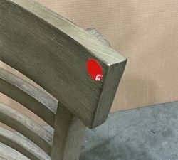 Open Box: Liam Dining Chair - Weathered Gray