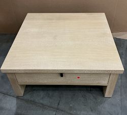 Open Box: Modern Farmhouse Square Coffee Table (36") - Fog