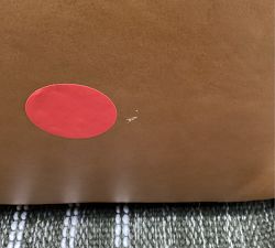 Open Box: Preston Leather Swivel Chair - Statesville Caramel