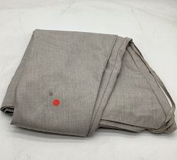 Open Box: Replacement Umbrella Canopy, Round (9' Diam.) - Sunbrella® Heather Gray