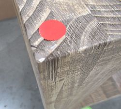 Open Box: Rockport Rectangular Reclaimed Wood Side Table (24") - Sierra