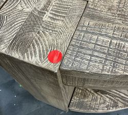 Open Box: Rockport Round Coffee Table, Small (34") - Sierra