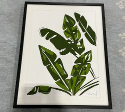 Open Box: Wood Gallery Frame, 27" x 39" (11"x14", 24"x26" Opening) - Black