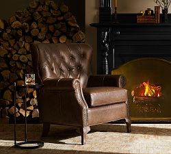August Leather Chair