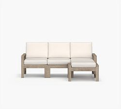 Indio Eucalyptus 4-Piece Outdoor Sectional (73")