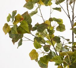 Faux Aspen Leaf Tree