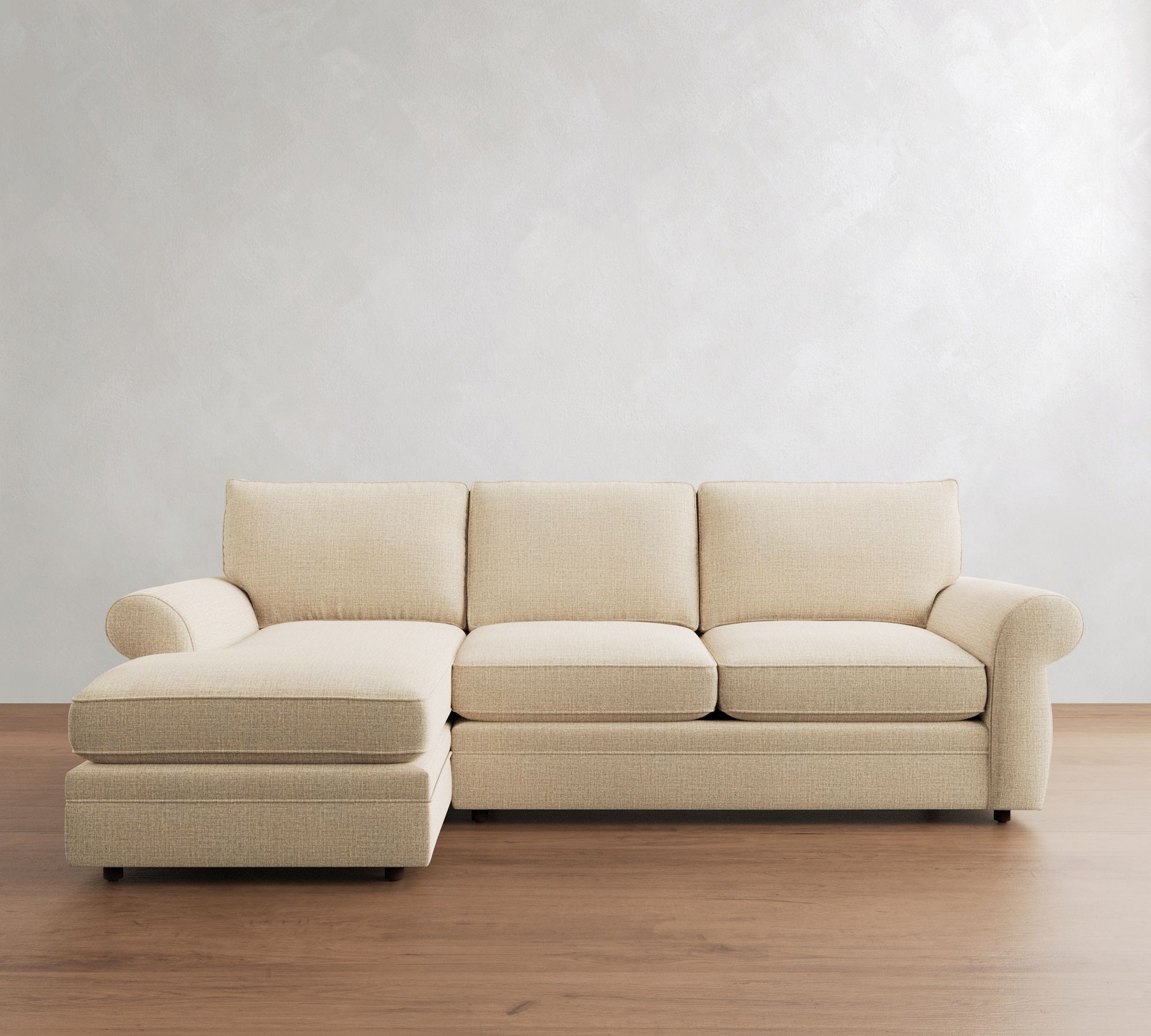 Pearce Roll Arm Deep Seat Chaise Sectional (110"&ndash;150") - thumbnail 10