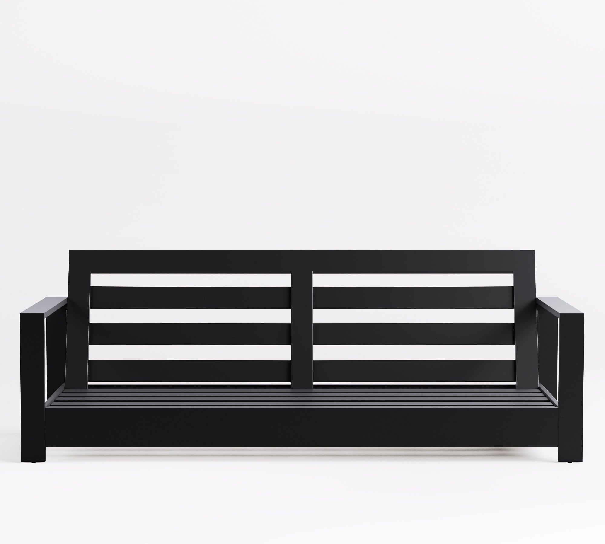 Malibu Metal Platform Outdoor Sofa (91")