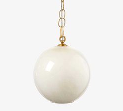 Jackie Glass Globe Pendant (11.5")