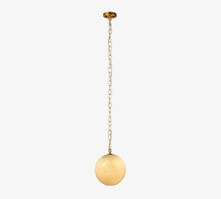 Jackie Glass Globe Pendant (11.5")