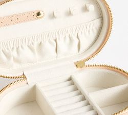 Quinn Oval Jewelry Box