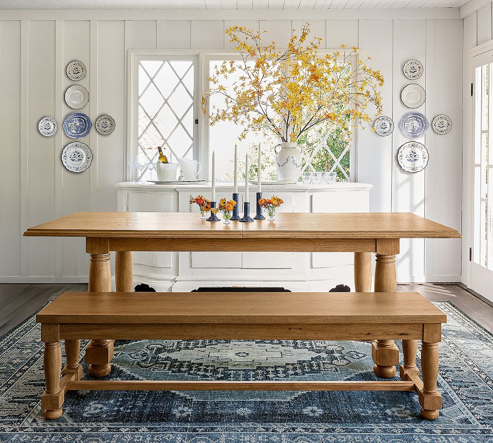Sawyer Dining Bench (76") by Pottery Barn