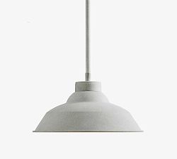 Wright Metal Round Indoor/Outdoor Pendant (12")
