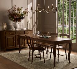 French Country Extendable Dining Table (66"-90")