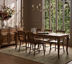 French Country Extendable Dining Table (66"-90")