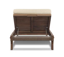 Jalen Teak Outdoor Chaise
