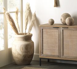 Handcrafted Laguna Wooden Vase