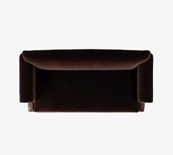 Maribel Roll Arm Leather Sofa