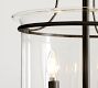 Oxford Glass Hundi Semi Flush Mount (14")