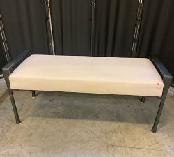 Open Box: Bodhi Bench - Dhuri Fabric, Bronze