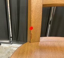 Open Box: Cline Counter Stool (24") - Antique Umber