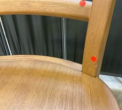 Open Box: Cline Counter Stool (24") - Antique Umber