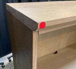 Open Box: Printer's Modular Bookcase Hutch (32") - Seadrift