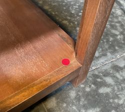 Open Box: Reed Nightstand (19.5") - Antique Umber, Antique Brass