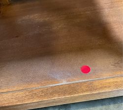 Open Box: Reed Nightstand (19.5") - Antique Umber, Antique Brass