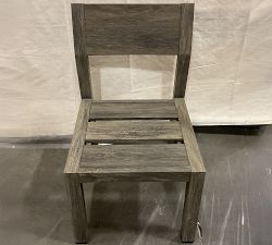 Open Box: Rockport Outdoor Dining Chair Frame - Faux Wood Gray