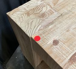 Open Box: Rockport Square Reclaimed Wood Coffee Table (44") - Pale Sand