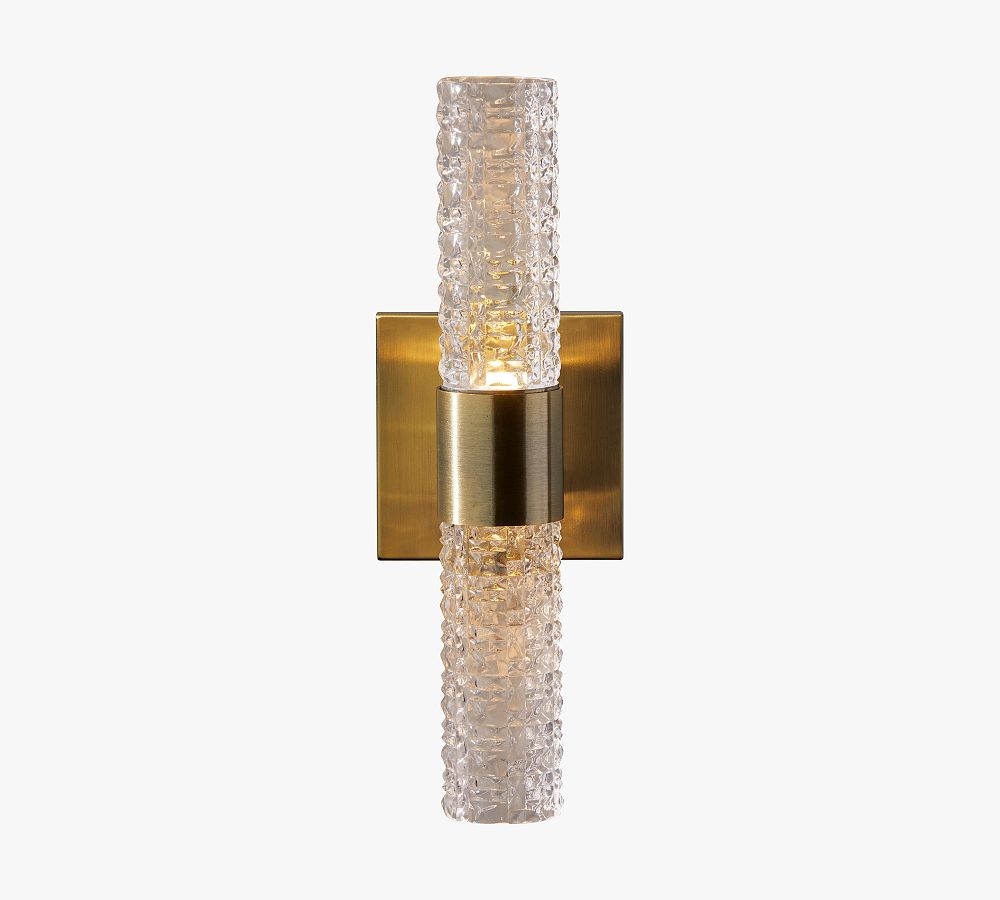 Tuberose Hand-Blown LED Sconce (15'') by Pottery Barn
