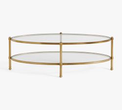 Everson Oval Coffee Table (59")
