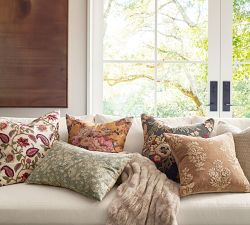 Arabella Embroidered Pillow Cover
