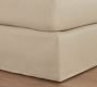 Carmel Slim Arm Slipcovered Chaise Sectional (107"&ndash;129")