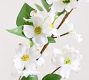Faux Oversized Blooming Dogwood Branch