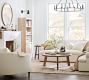Rustic Farmhouse Round Side Table (23.5")