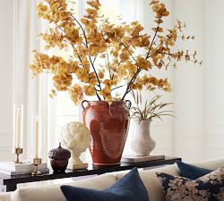 Faux Oversized Eucalyptus Branch